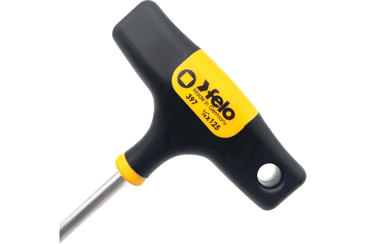 Т-образная отвертка под головки 1/4" Felo 39763560 - выгодная цена ...