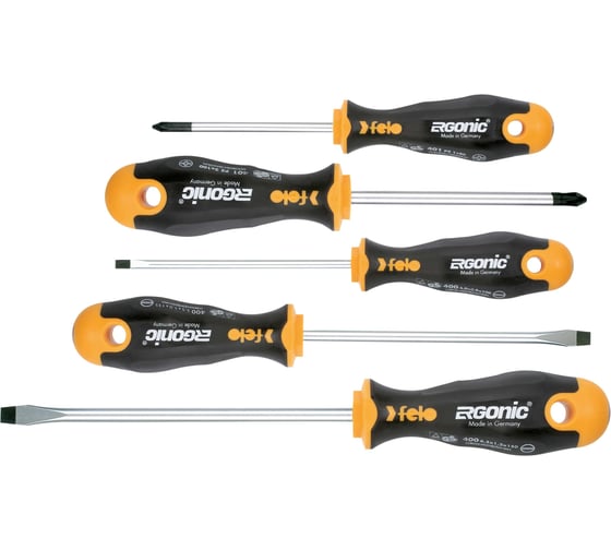 Набор отверток 5 шт в упаковке Felo Ergonic 40095318 1