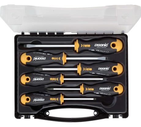 Набор отверток 6 шт в кейсе Felo Ergonic 40020636