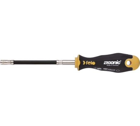 Отвертка Felo Ergonic с гибким стержнем торцевой ключ 5,0X170 42905040
