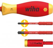 Набор 0,8 Нм SL/PZ 4 штуки SB Wiha easyTorque Adapter electric 41476