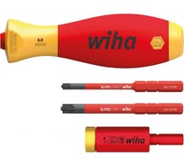 Набор 2,0 Нм SL/PZ 4 предмета SB Wiha easyTorque Adapter electric 41477