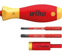 Набор 2,8 Нм SL/PZ 4 предмета SB Wiha easyTorque Adapter electric 41478