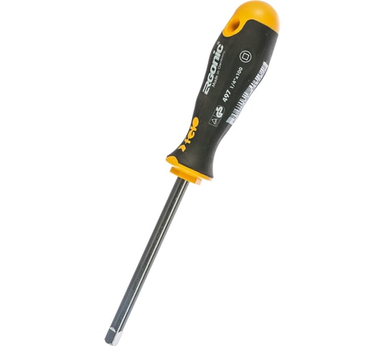 Отвертка Felo Ergonic с насадкой под головки 1/4"X100 49711040 1