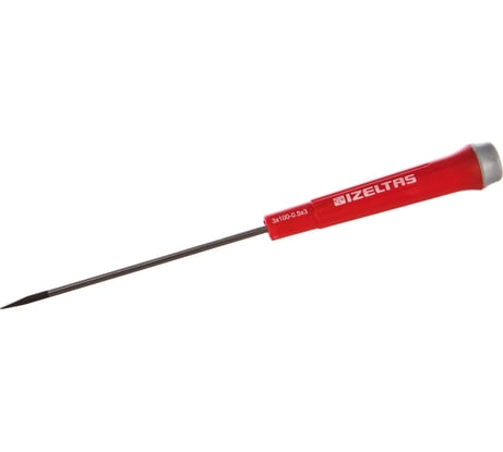 Отвертка для клемм с прямым шлицем 3х100 мм IZELTAS 4500173100