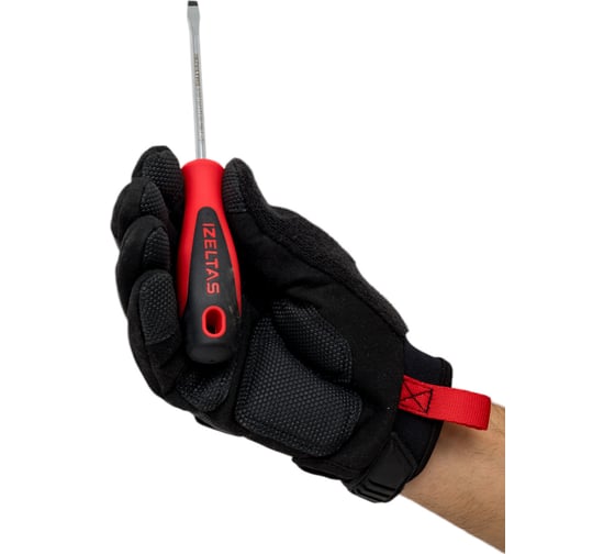 Отвертка с прямым шлицем ERGONOMIK 5х100мм IZELTAS 4350175100