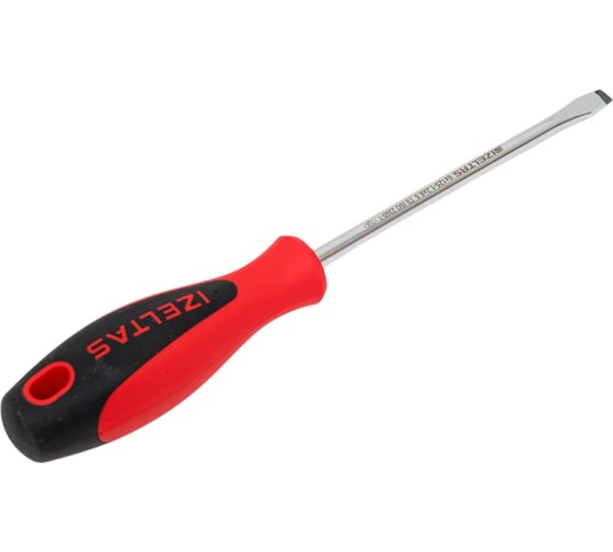 Отвертка с прямым шлицем 6х125мм IZELTAS ERGONOMIK 4350176125