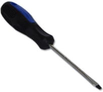Отвертка шлицевая 5,0x100 антискользящая ручка SANTOOL 031410-250-100
