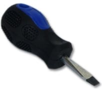 Отвертка шлицевая 6x38 антискользящая ручка SANTOOL 031410-260-038