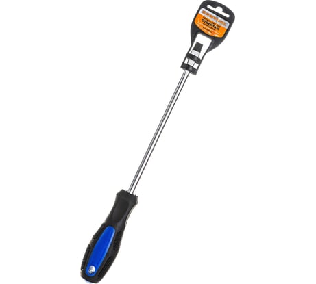 Отвертка шлицевая 8,0x200 антискользящая ручка SANTOOL 031410-280-200