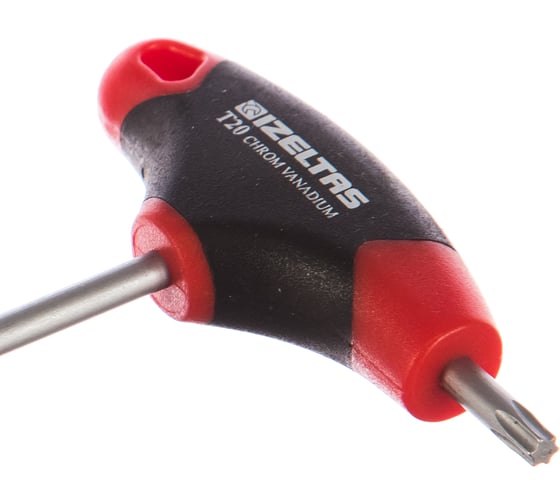 Т-образный ключ TORX 6-гранный с рукояткой T20 IZELTAS 4909220020