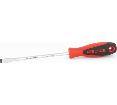 Отвертка с прямым шлицем ERGONOMIK 5х125мм IZELTAS 4350175125