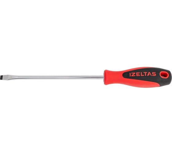 Отвертка с прямым шлицем ERGONOMIK 6х150мм IZELTAS 4350176150