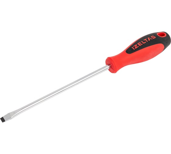 Отвертка с прямым шлицем ERGONOMIK 6х150мм IZELTAS 4350176150