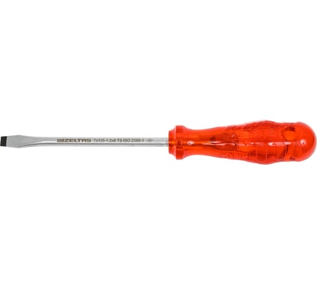 Отвертка с прямым шлицем 7х125мм IZELTAS KRAFT 4100177125