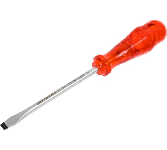 Отвертка с прямым шлицем 7х125мм IZELTAS KRAFT 4100177125