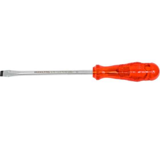 Отвертка с прямым шлицем 8х150мм IZELTAS KRAFT 4100178150