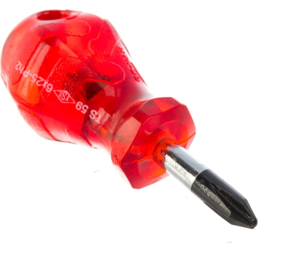 Укороченная отвертка с крестообразным шлицем KRAFT Phillips 6х25мм Ph2 IZELTAS 4130180625