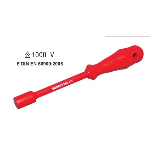 Отвертка-ключ, торцевая диэлектрическая 9мм 1000V IZELTAS 4772190090 1