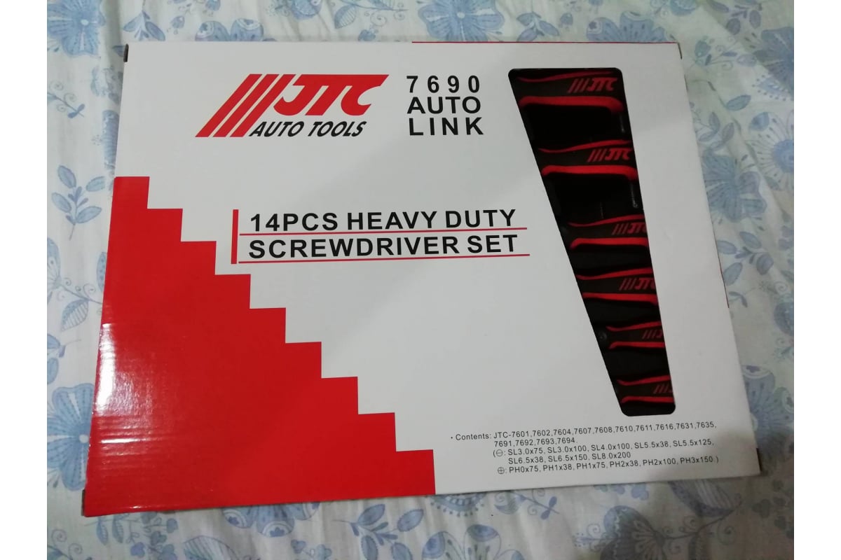 Набор отверток 14 предметов JTC 7690 - выгодная цена, отзывы ...