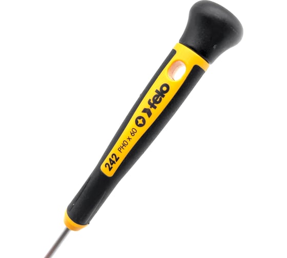 Отвертка крестовая для точных работ PH0х60 Felo 24200160