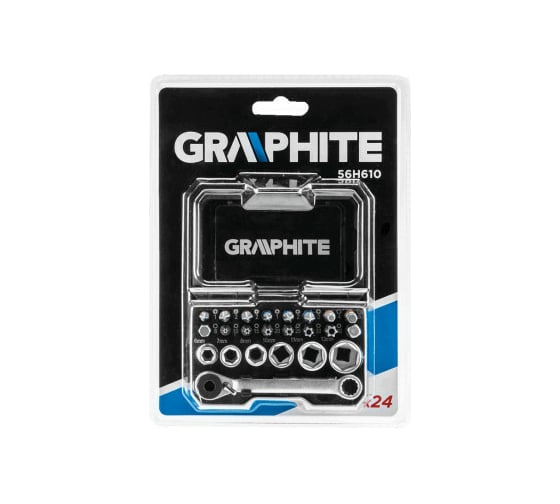 Набор бит 24 шт. GRAPHITE 56H610