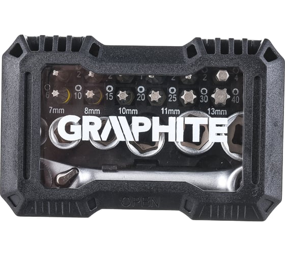 Набор бит 24 шт. GRAPHITE 56H610