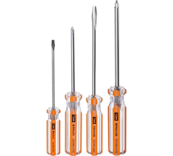 Набор отверток для дома TDM ELECTRIC 4 предмета SQ1013-0101