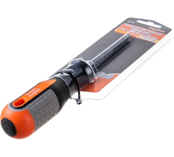 Стержневая двусторонняя отвертка Ombra ROUND GRIP РН2,SL6x100 мм 756210 55775