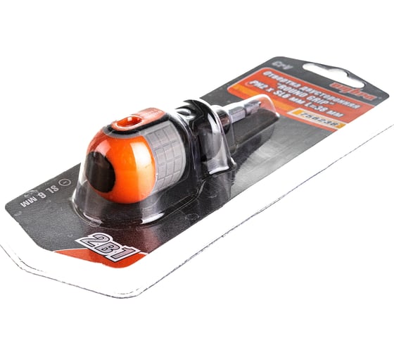 Стержневая двусторонняя отвертка Ombra ROUND GRIP РН2,SL6x38 мм 756238 55773