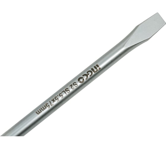 Плоская отвертка INGCO INDUSTRIAL SL5.5x75 HS685075