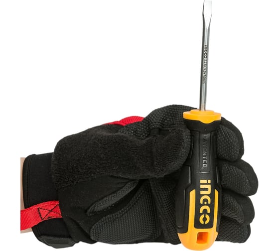 Плоская отвертка INGCO INDUSTRIAL SL5.5x75 HS685075