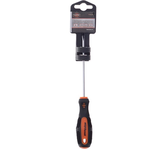 Шлицевая отвертка 3х0,5х100мм AV Steel AV-420304