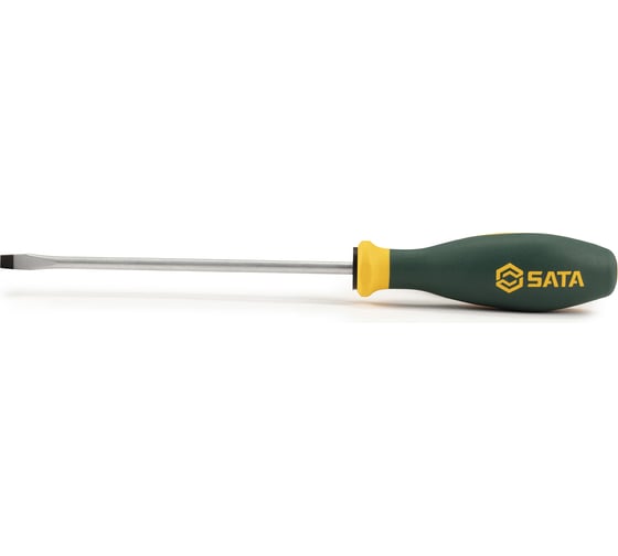 Плоская отвертка Sata серия G 4.5x125 мм, 230 мм, прямой шлиц 63712