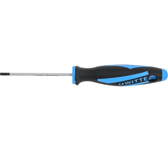 Шлицевая отвертка для электриков WITTE MAXX 0.5х3.0х75 мм 530212016