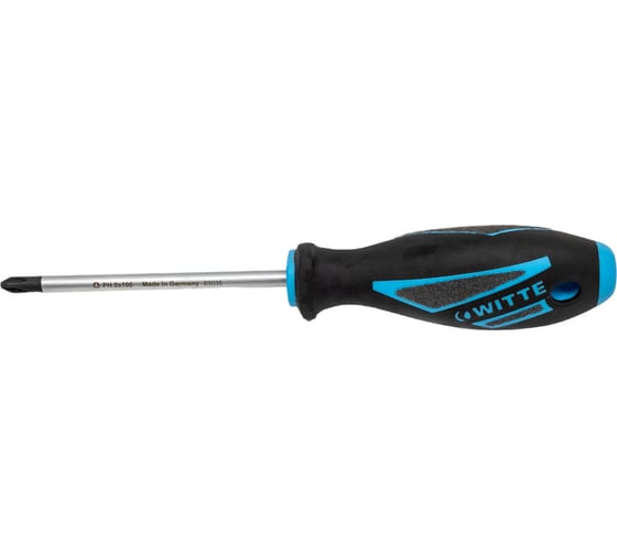 Крестовая отвертка WITTE MAXX plus PH2 6.0х100 мм 630352016 1