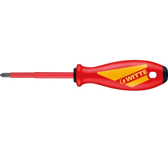 Крестовая отвертка WITTE MAXX VDE PH1 4.5х80 мм new 537112016 1