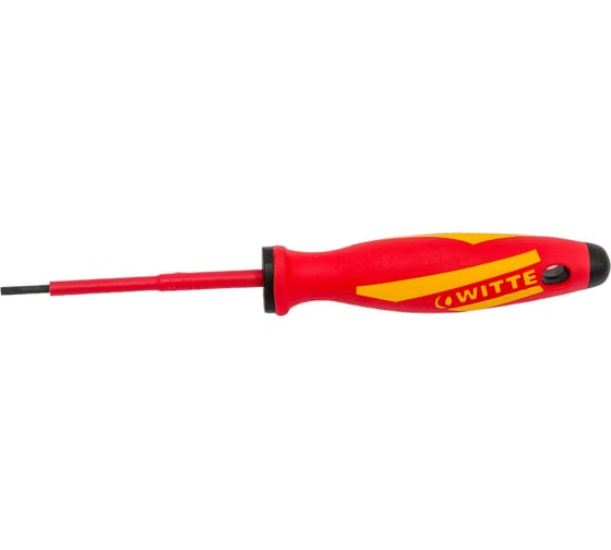 Шлицевая отвертка WITTE MAXX VDE 0,4х2,5х75 мм new 537012016