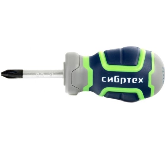 Отвертка Ph2 х 38 мм CrV, 4-х компонентная рукоятка СИБРТЕХ 12270 1
