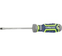 Отвертка SL5.0 х 100 мм CrV, 4-х компонентная рукоятка СИБРТЕХ 12264