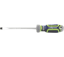 Отвертка SL8.0 х 150 мм CrV, 4-х компонентная рукоятка СИБРТЕХ 12269