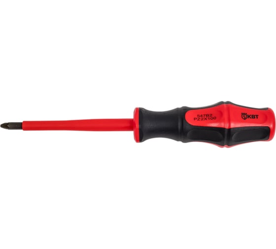 Диэлектрическая отвертка PZ2x100 КВТ Профи 78614