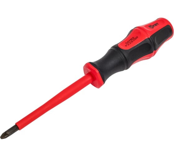 Диэлектрическая отвертка PZ2x100 КВТ Профи 78614