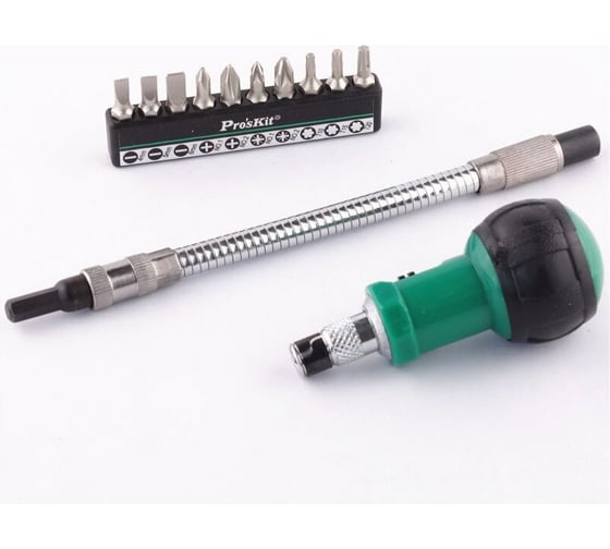 Отвертка с гибким стержнем ProsKit 1PK-201 00155550