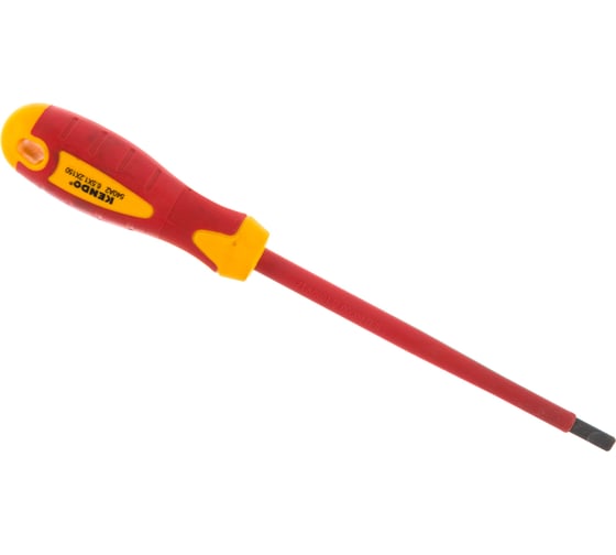 Диэлектрическая отвертка KENDO SL 6.5х150 мм 20406