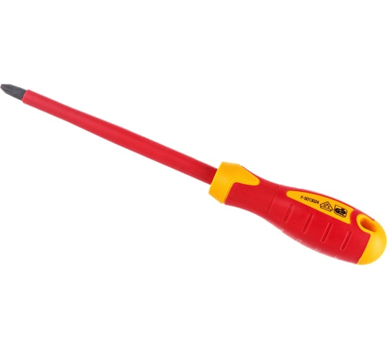Диэлектрическая отвертка KENDO PH3, 150 мм, CrV 20424 00000073134