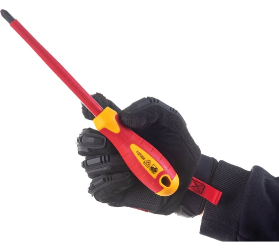 Диэлектрическая отвертка KENDO VDE PH2х100 мм 20423