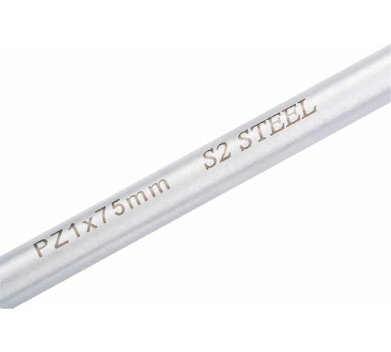 Отвертка GROSS PZ1x75 мм 12156
