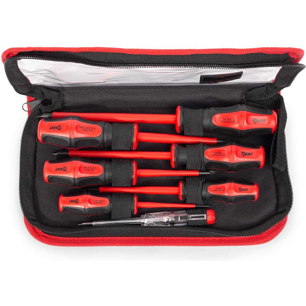 Набор диэлектрических отверток КВТ Профи НИО-07 78618 - выгодная