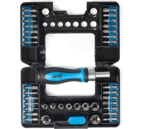 Набор отвертка с битами КВТ Мастер НБ-38 78699